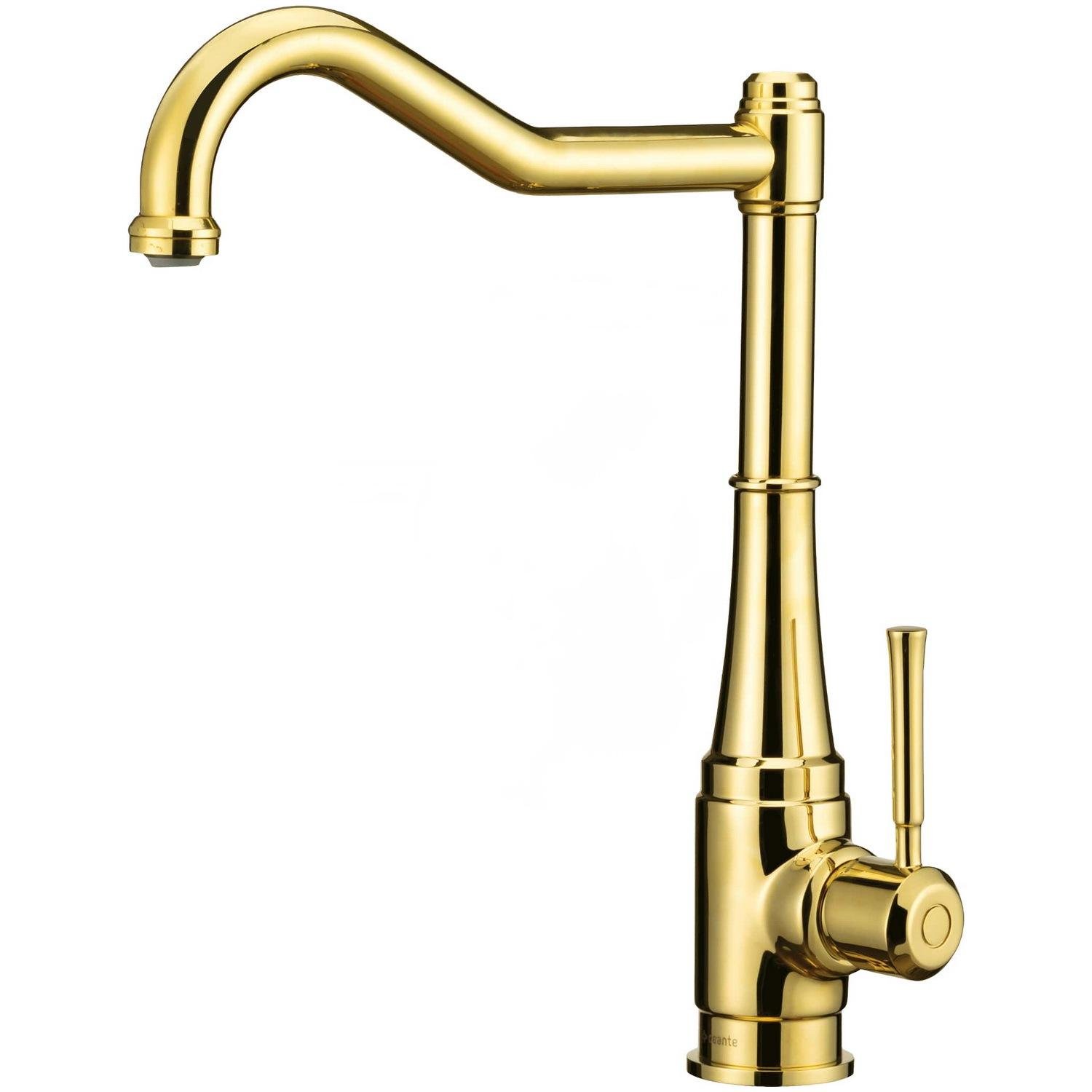 Смеситель для кухни Deante Tamizo BQT_Z63M однорычажный Золотой (205694)
