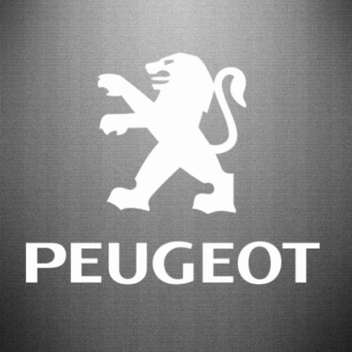 Наклейка Peugeot 15x11,9 см (25891616)