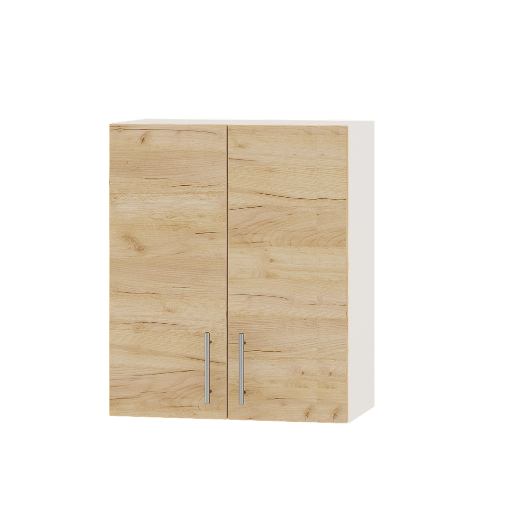 Шафа верхня Еверест Оптіма модуль Верх для сушки посуду В06-600 60х30х72 см Дуб крафт золотий/Білий (01147)