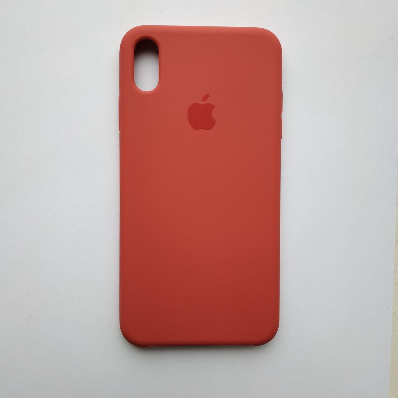 Чехол Silicone Case для Apple iPhone XS Max Cherry