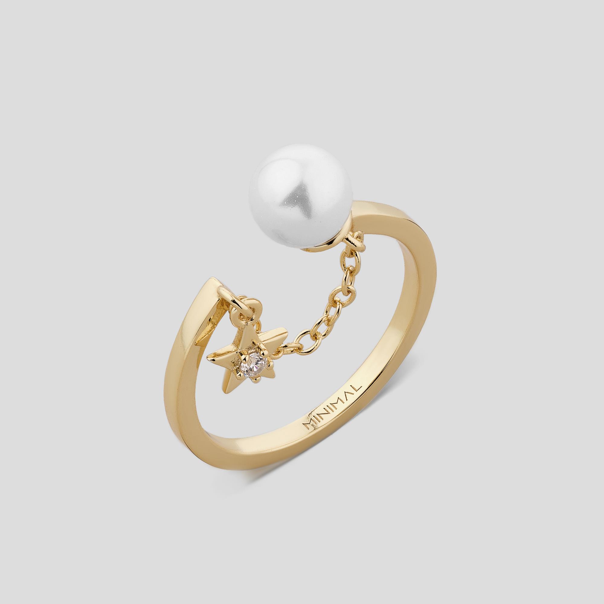 Серебряное кольцо Minimal Морская история (17733)