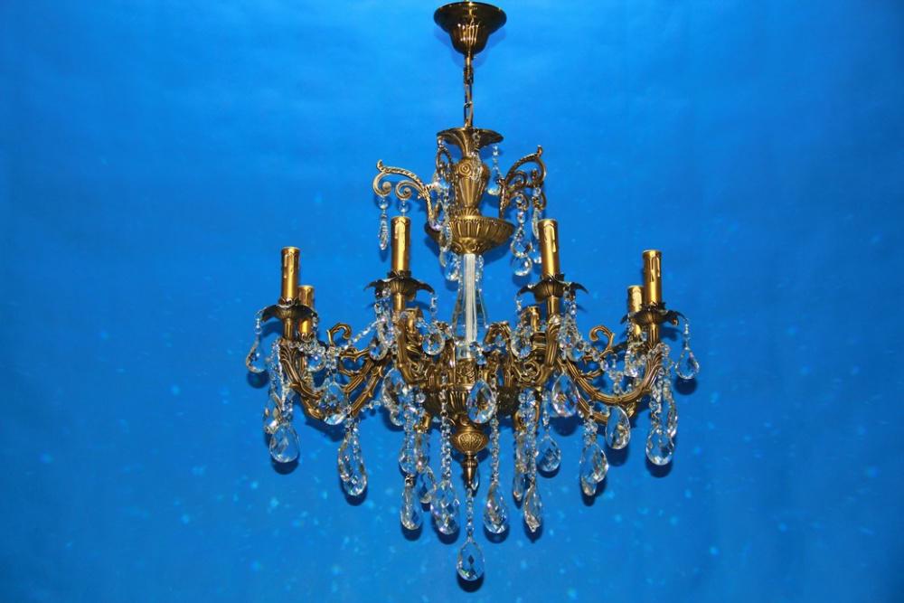 Люстра свеча Ray LA10/8 GAB1 (IR007074) Люстра свеча Ray LA10/8 GAB1 (IR007074)