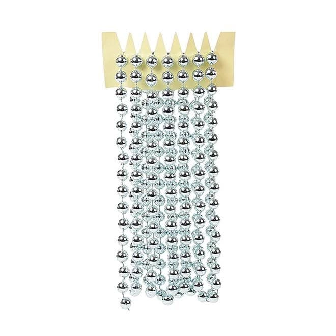 Ожерелье пластиковое 10 мм х 2,7 м Голубой (11706)