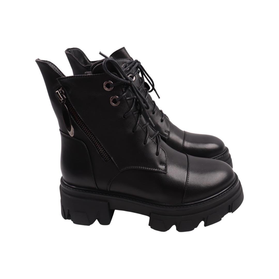 ᐉ Ботинки женские Erisses из кожи р. 35 Черный (974-23ZHC) • Купить в ...