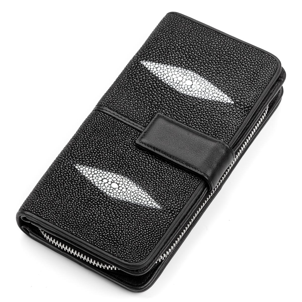 Кошелек Stingray leather 18107 кожа Черный (22229)
