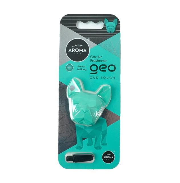 Освіжувач повітря полімерний для обдуву Aroma Geo Dog Turquoise Oud Touch (12153) Освіжувач повітря полімерний для обдуву Aroma Geo Dog Turquoise Oud Touch (12153)