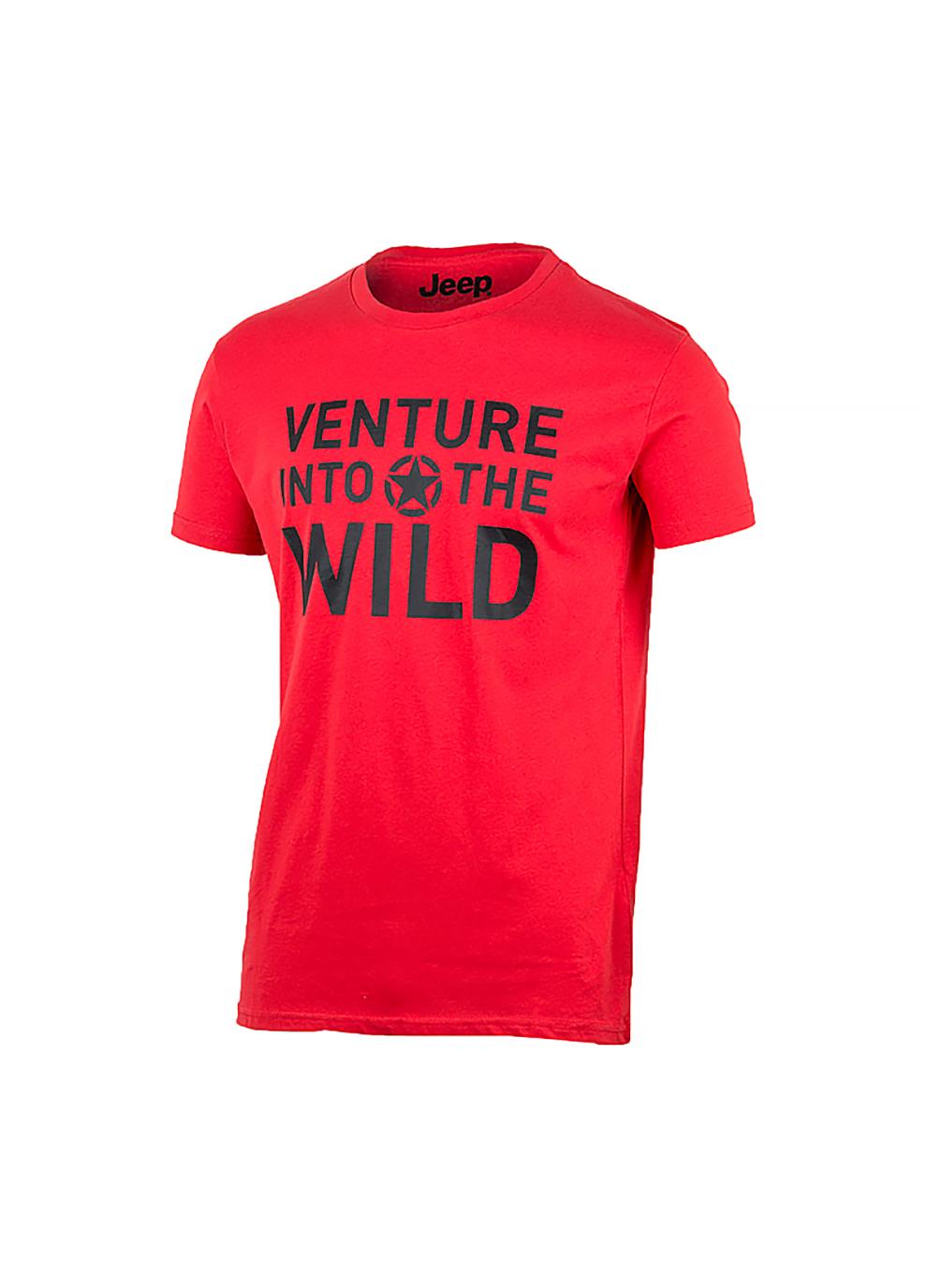 Футболка мужская JEEP T-SHIRT The spirit of Adventure XL Красный (O102588-B000 XL)