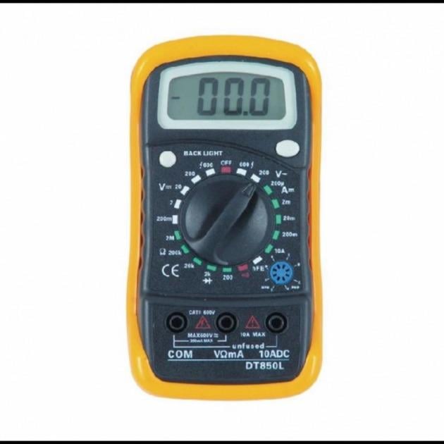 Мультиметр цифровий з підсвічуванням (DT-850L)
