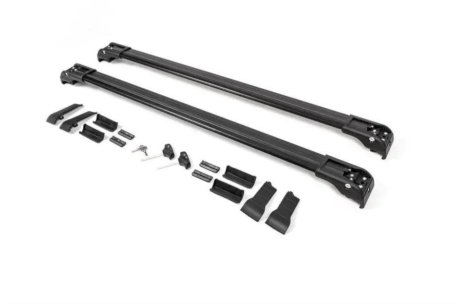 Перемычки на встроенные рейлинги Wingbar V2 Erkul для Volkswagen ID.4 алюминий/пластик 2 шт. Черный (26704555)