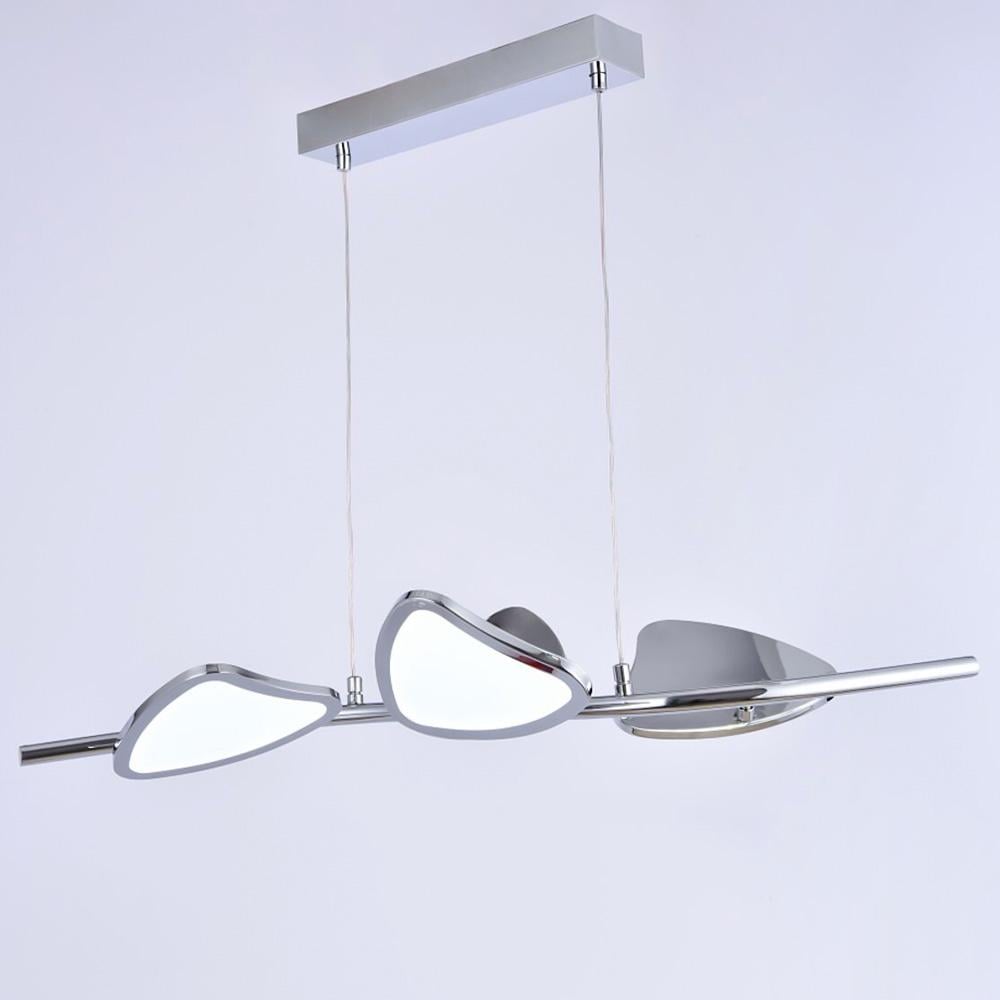 Люстра підвісна світлодіодна акрилова Lighthouse LED SRS-19923-4P 64W Хром