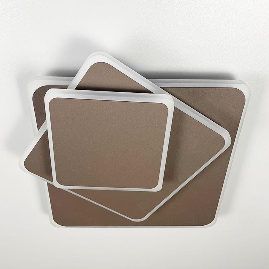 Светильник квадратный LED-трансформер 26х26 см Коричневый (8663/3F CF С) - фото 3 Светильник квадратный LED-трансформер 26х26 см Коричневый (8663/3F CF С) - фото 3