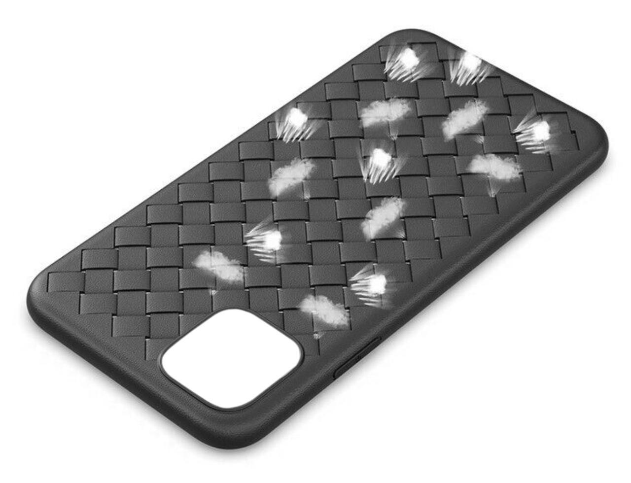 Чохол Primo BV Weaving для телефона Apple iPhone 13 Pro Max - Black - фото 2