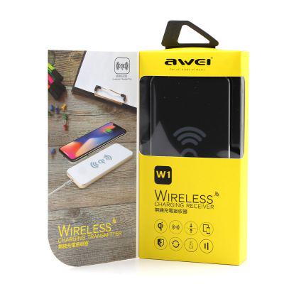 Зарядное устройство Awei W1 Wilreless Charge 1000 mAh White - фото 3