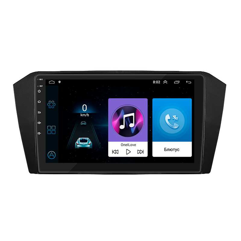 Автомагнитола штатная Lesko Base для Volkswagen Passat B8 рестайлинг 2019- г. Wi-Fi/GPS 1/16 GB 10" (9658-40358)
