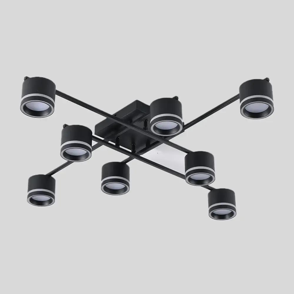 Люстра ESLLSE GELA 8xGX53 S/820x820x140/IP20 Black (27712810) Люстра ESLLSE GELA 8xGX53 S/820x820x140/IP20 Black (27712810)