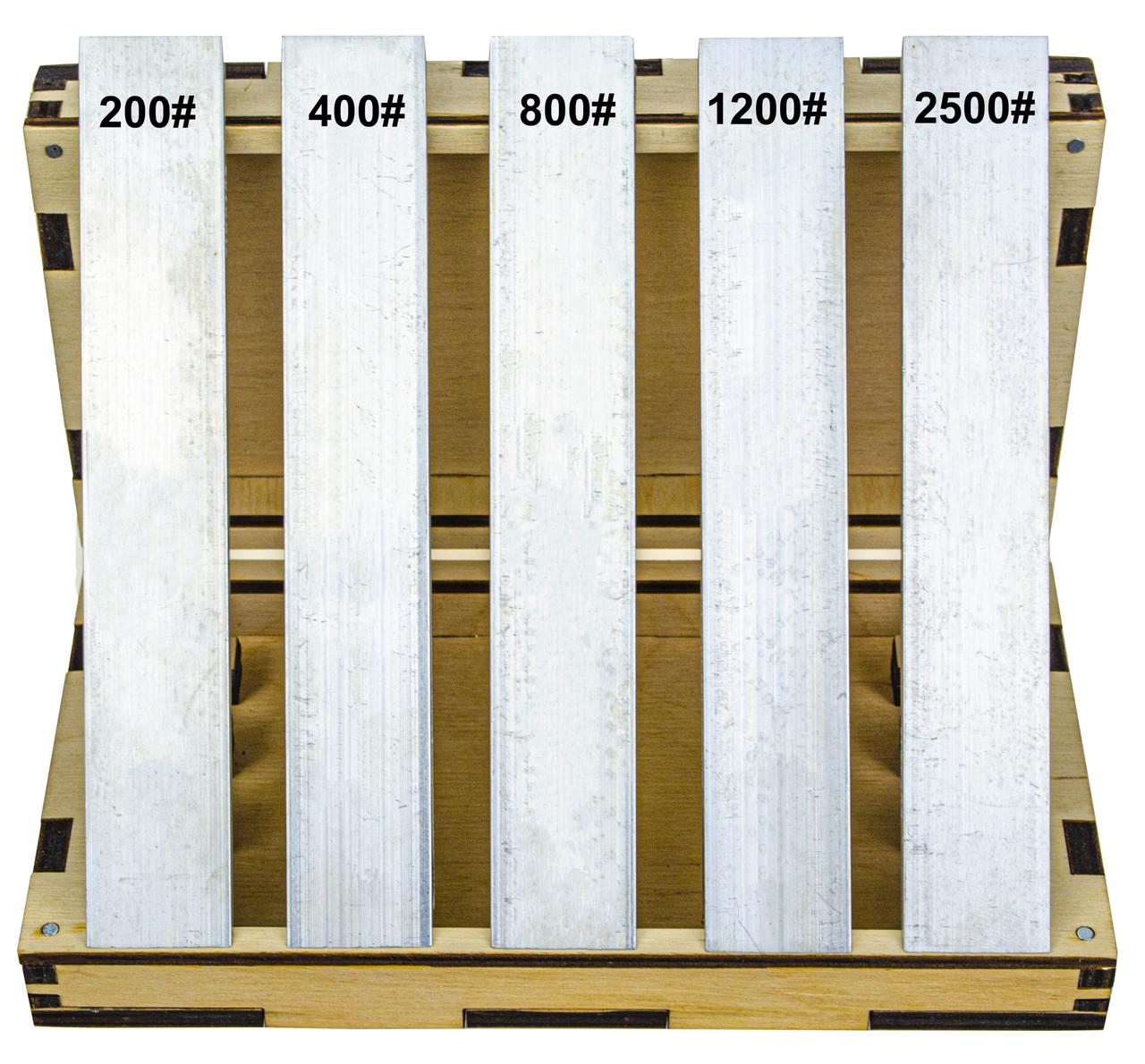 Набор алмазных брусков Diamond Grindstone Premium на алюминиевом бланке - фото 4 Набор алмазных брусков Diamond Grindstone Premium на алюминиевом бланке - фото 4