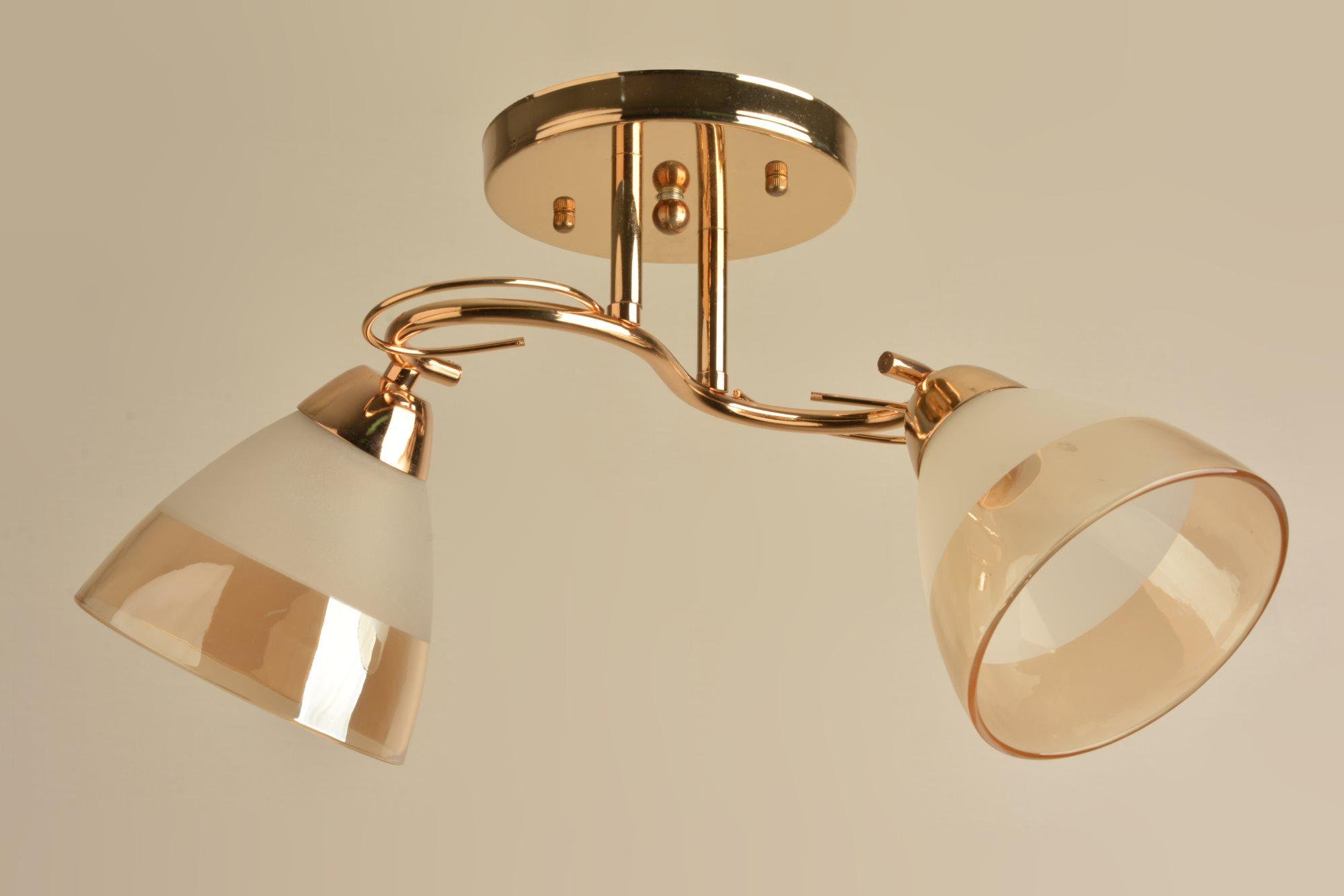 Люстра потолочная Sirius Л 8112/2 FG на 2 плафона