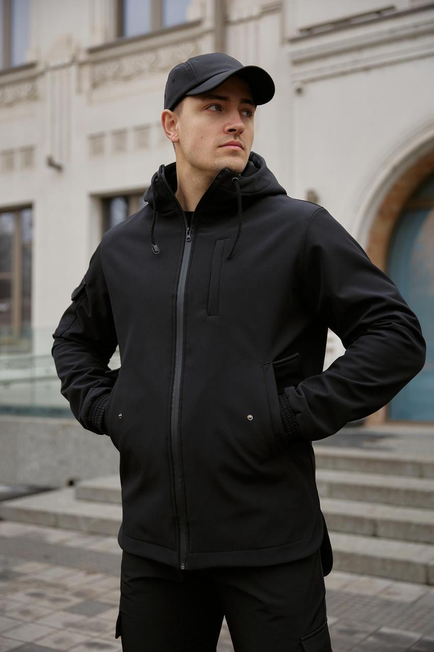 Куртка чоловіча Soft Shell Intruder 5XL Чорний (3187255104)