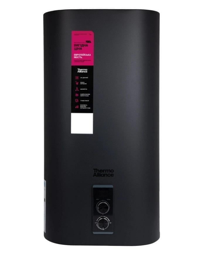 Бойлер прямоугольный Thermo Alliance 2 кВт 80 л плоский вертикальный Черный (DT80V20G-PD/2В)