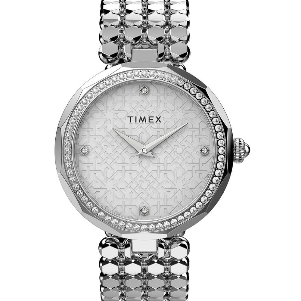 Наручний годинник жіночий Timex Asheville кварцевий Silver (Tx2v02600)