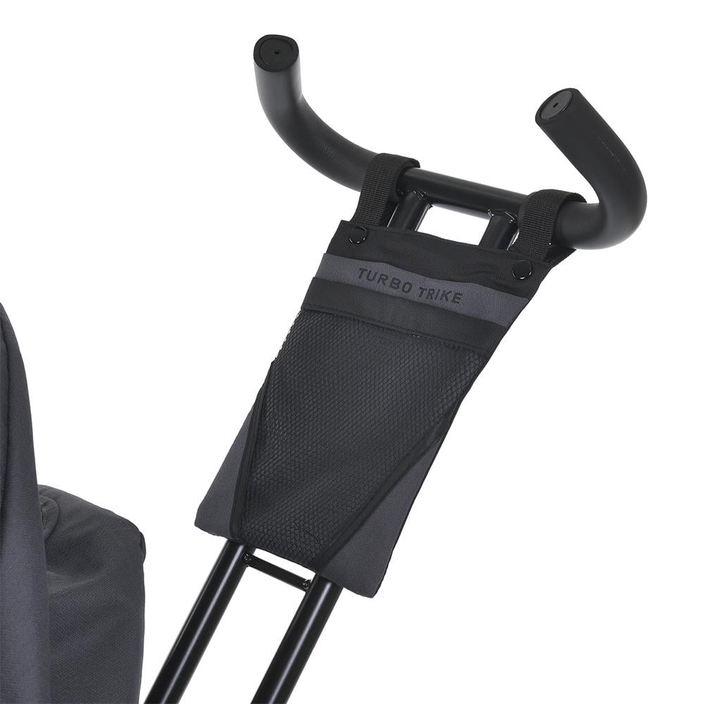 Велосипед трехколесный Turbo Trike MT 1005-2 с родительской ручкой Графитовый - фото 4 Велосипед трехколесный Turbo Trike MT 1005-2 с родительской ручкой Графитовый - фото 4