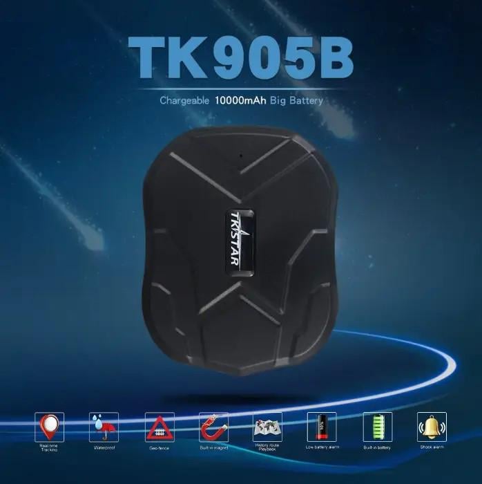 GPS-трекер TKSTAR TK-905В автомобільний магнітний на 180 днів 10000 мАг (20802598) - фото 5