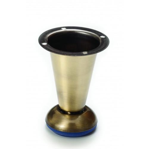 Мебельная ножка конусная Sigma 100 мм Бронзовый (111033)