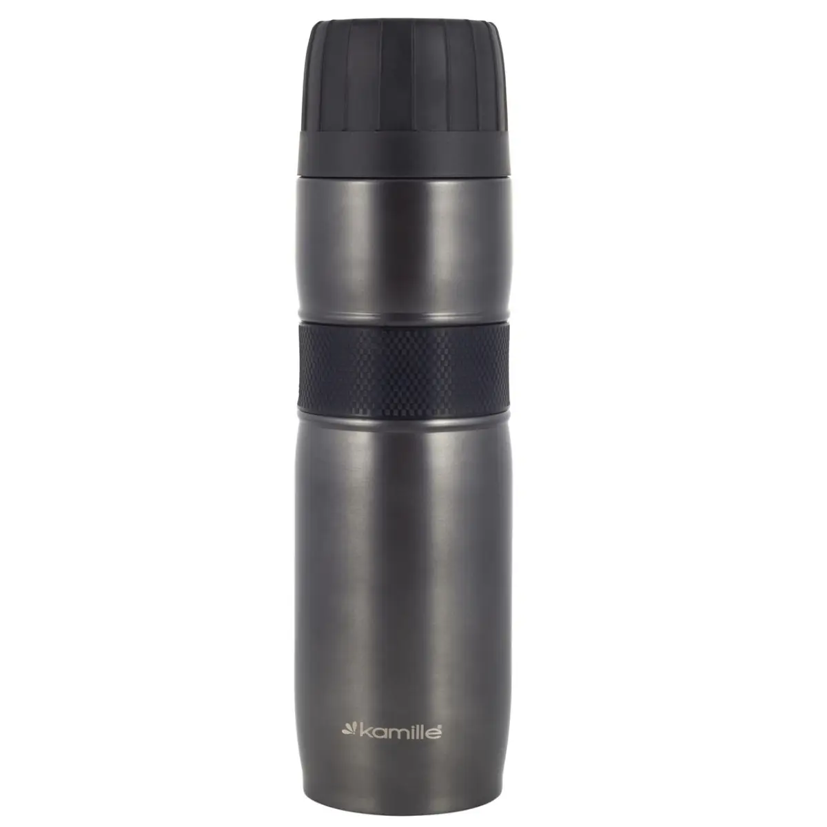 Термос Kamille KM-2039-Black 950 мл Чорний (8-6-4215580)