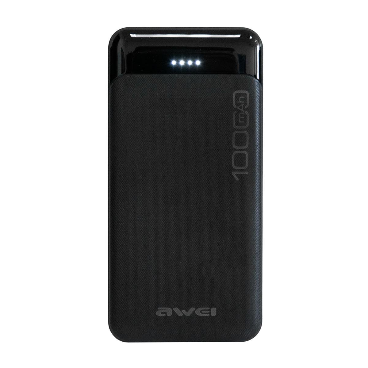 Повербанк Awei P37K 10000 mAh Чорний (1010217-Black)