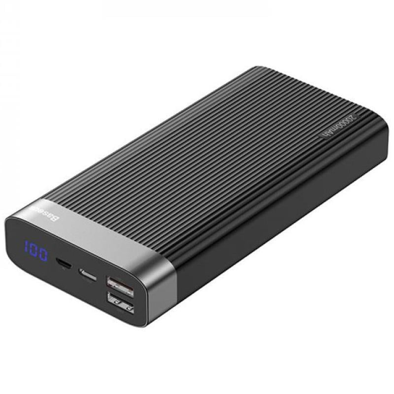 Батарея портативная Baseus Parallel QC3.0 Type-C PD PPALL-APX01 20000 mAh Black