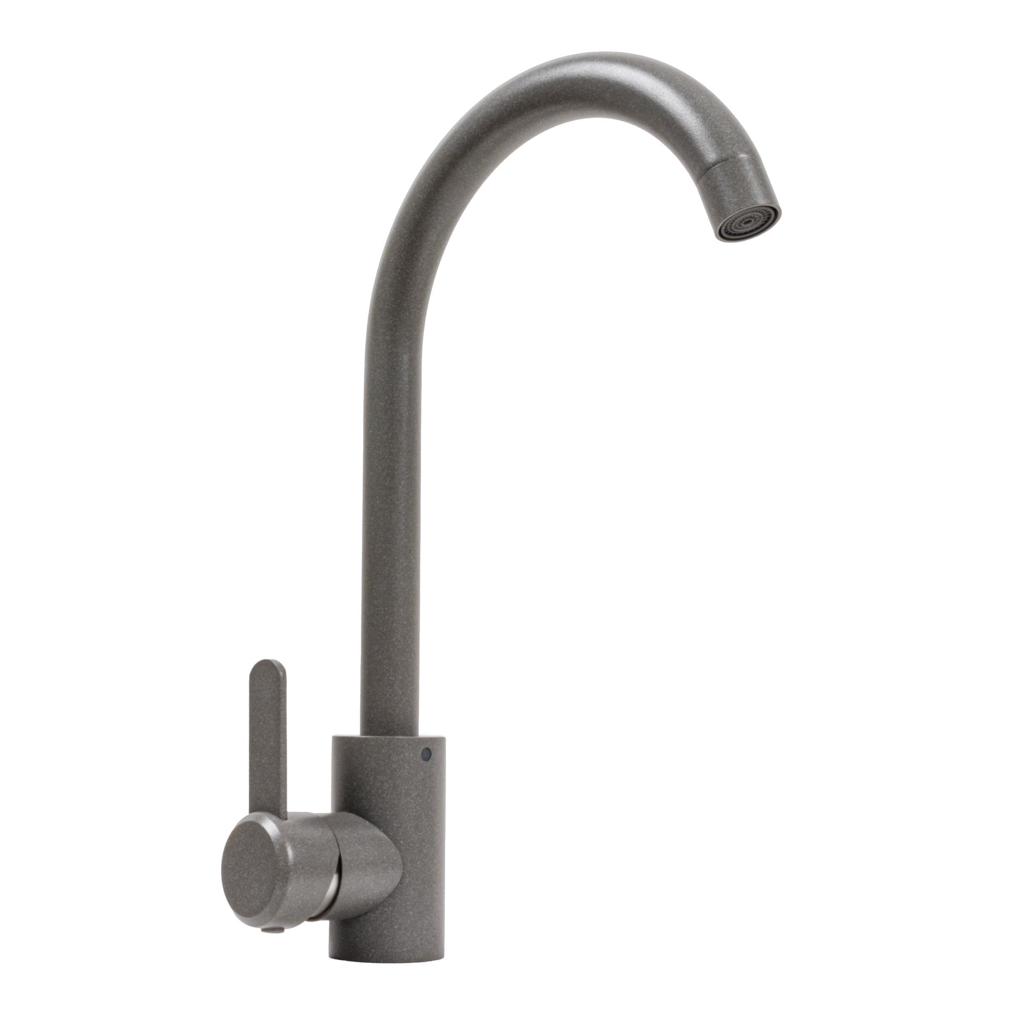 Смеситель для кухни Platinum 7990 NEST PLS-A41083 однорычажный Серый (214289)