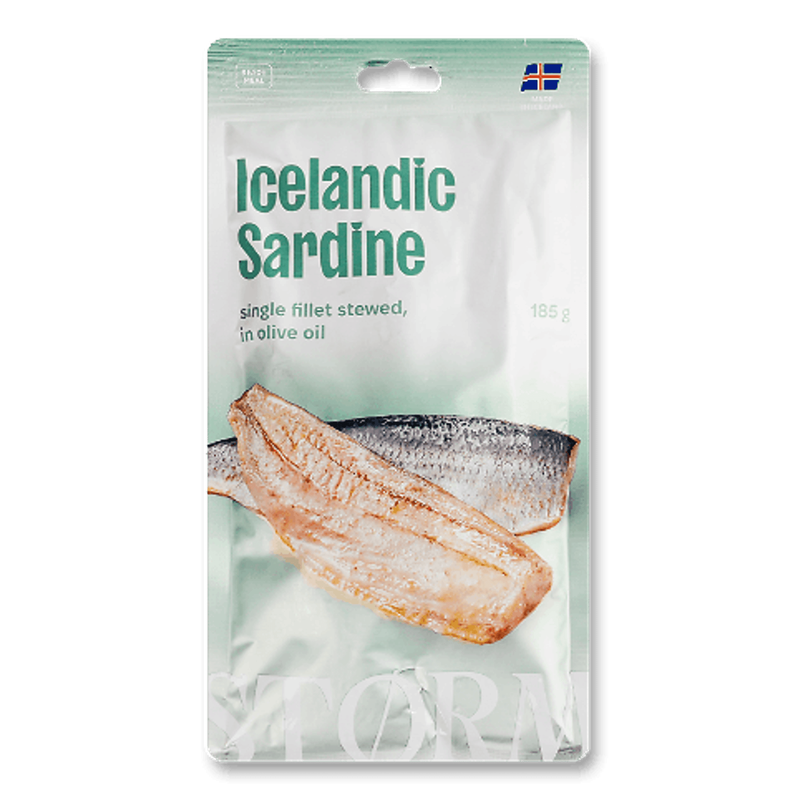 Сардини ісландські Storm філе томлене в оливковій олії 185 г (13342614)