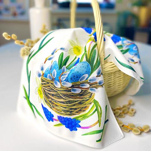 Салфетка для корзины Presentville Пасхальная корзина (SLF_22U004)