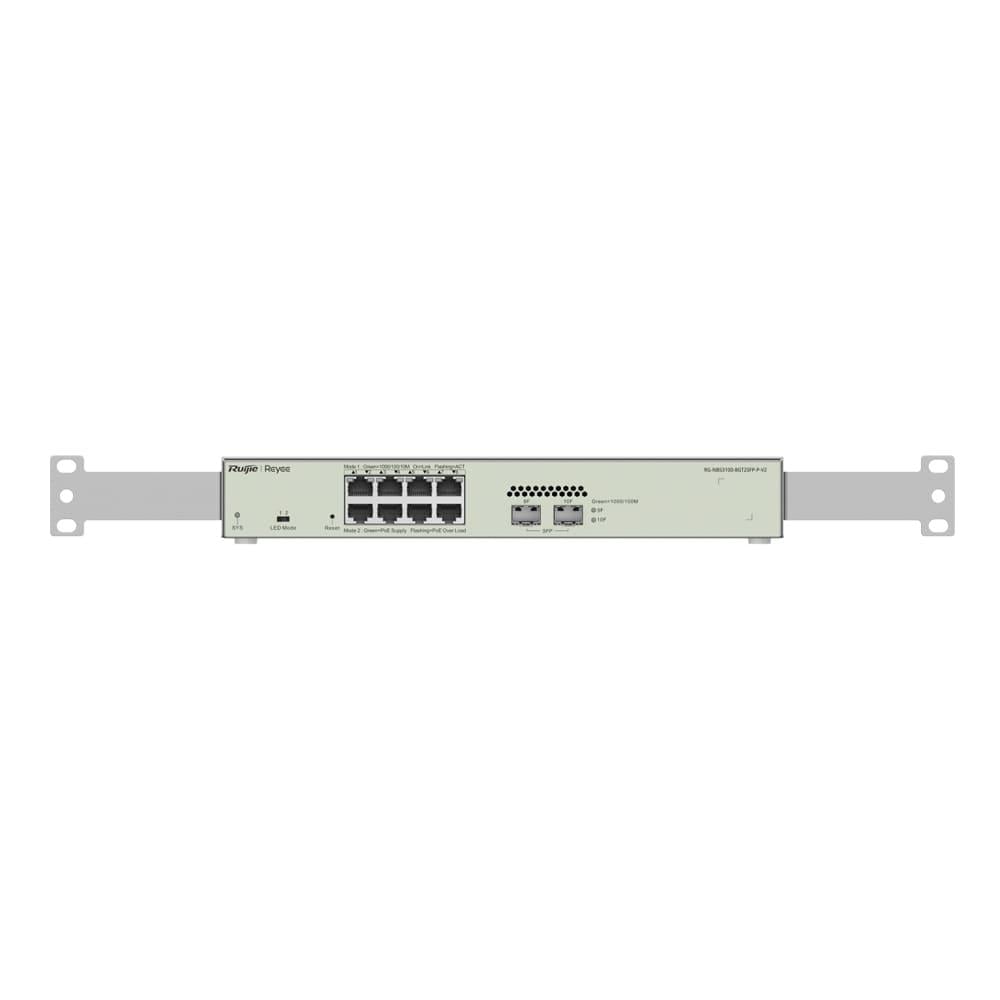 Коммутатор Ruijie 8-портовый PoE RG-NBS3100-8GT2SFP-P V2 Коммутатор Ruijie 8-портовый PoE RG-NBS3100-8GT2SFP-P V2