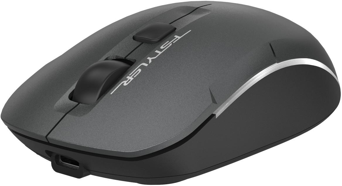 Компьютерная мышка беспроводная A4Tech Fstyler FB26CS Air2 Smoky Grey (26450524) - фото 3 Компьютерная мышка беспроводная A4Tech Fstyler FB26CS Air2 Smoky Grey (26450524) - фото 3