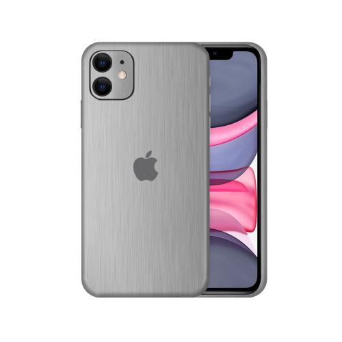 Виниловая наклейка InStick для iPhone 11 Алюминий шлифованный (29lfxl00)