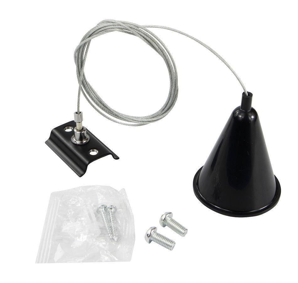 Подвес Prolum M27 для трекового шинопровода P27 2 м Черный (29505845)