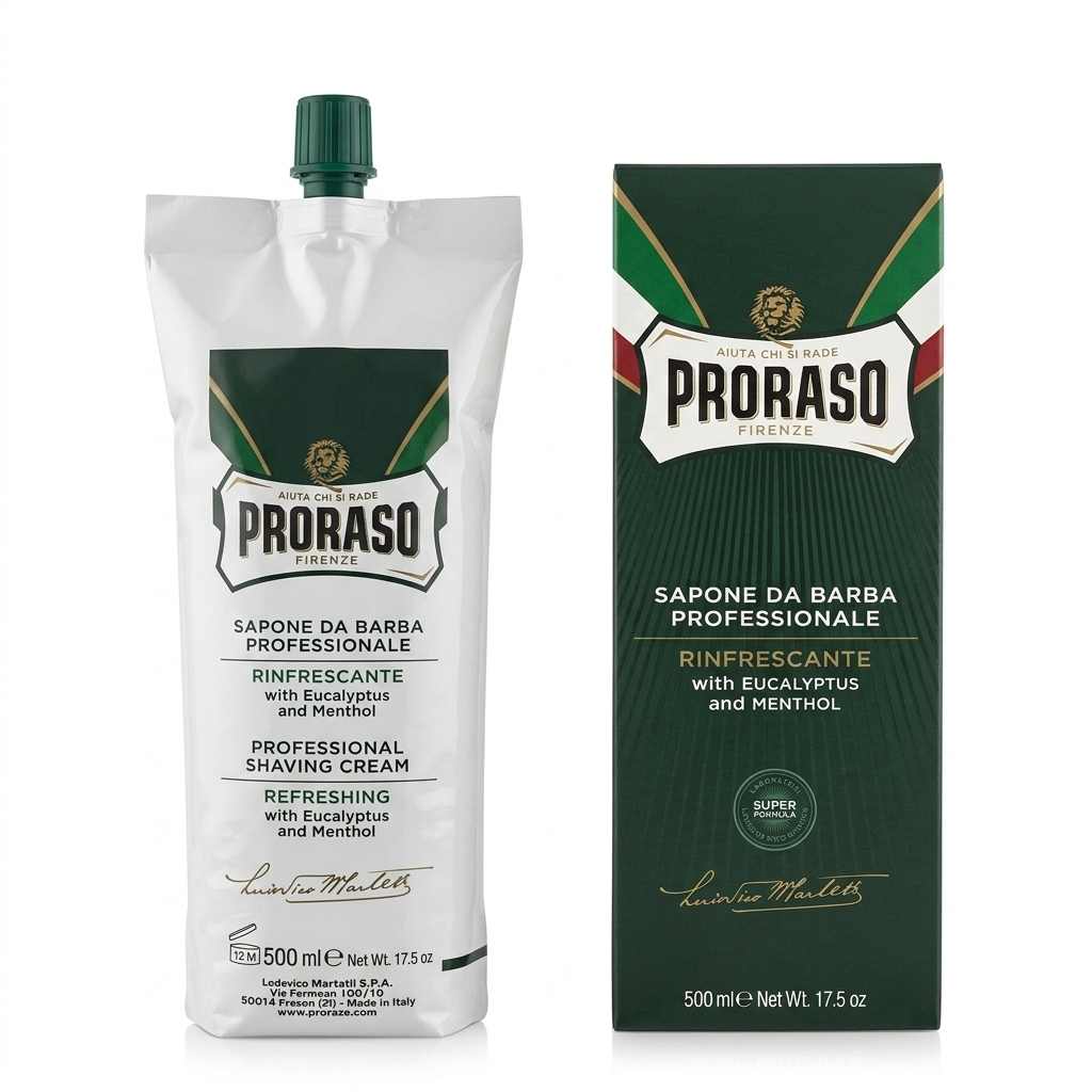 Крем для гоління Proraso Shaving Cream Tube Refresh Eucalyptus 500 мл (400615)