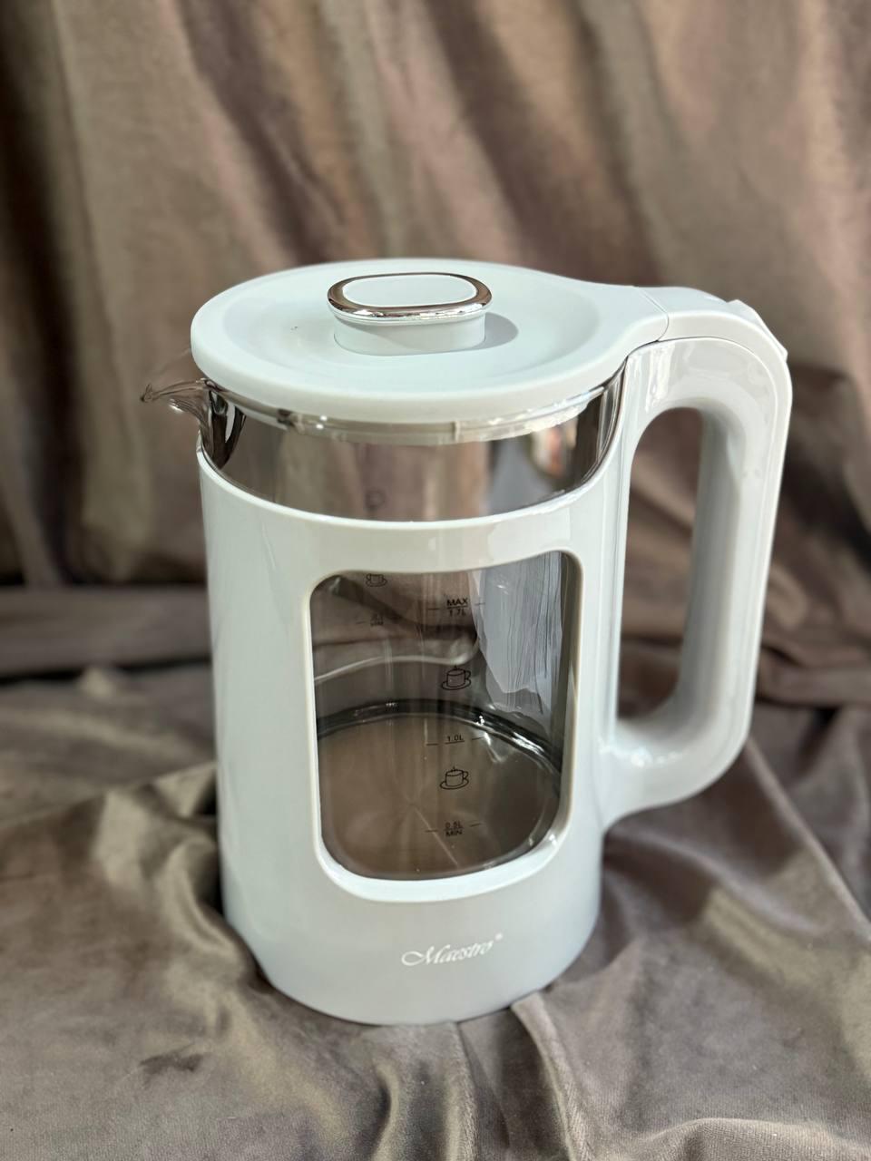 Электрочайник Maestro MR-065-GREY 1,7л 2200 Вт Серый (MR-065-GREY) - фото 2 Электрочайник Maestro MR-065-GREY 1,7л 2200 Вт Серый (MR-065-GREY) - фото 2