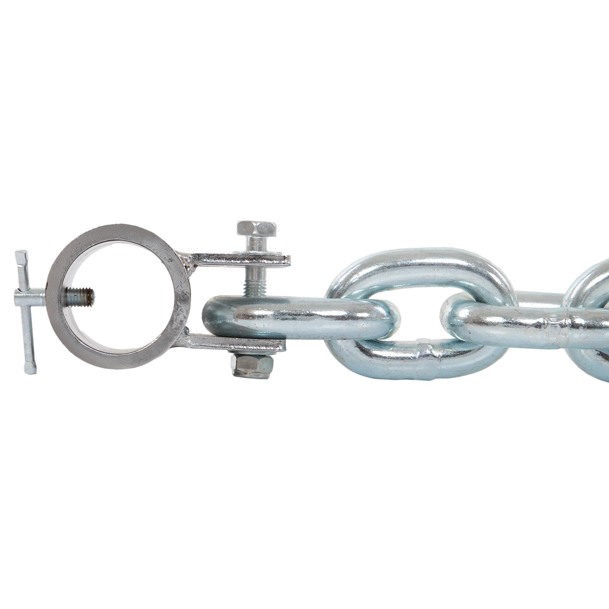 Ланцюг-обважнювач Zelart TA-7809-15 15 кг 8 м х 19 мм Хром (DR011669) - фото 4