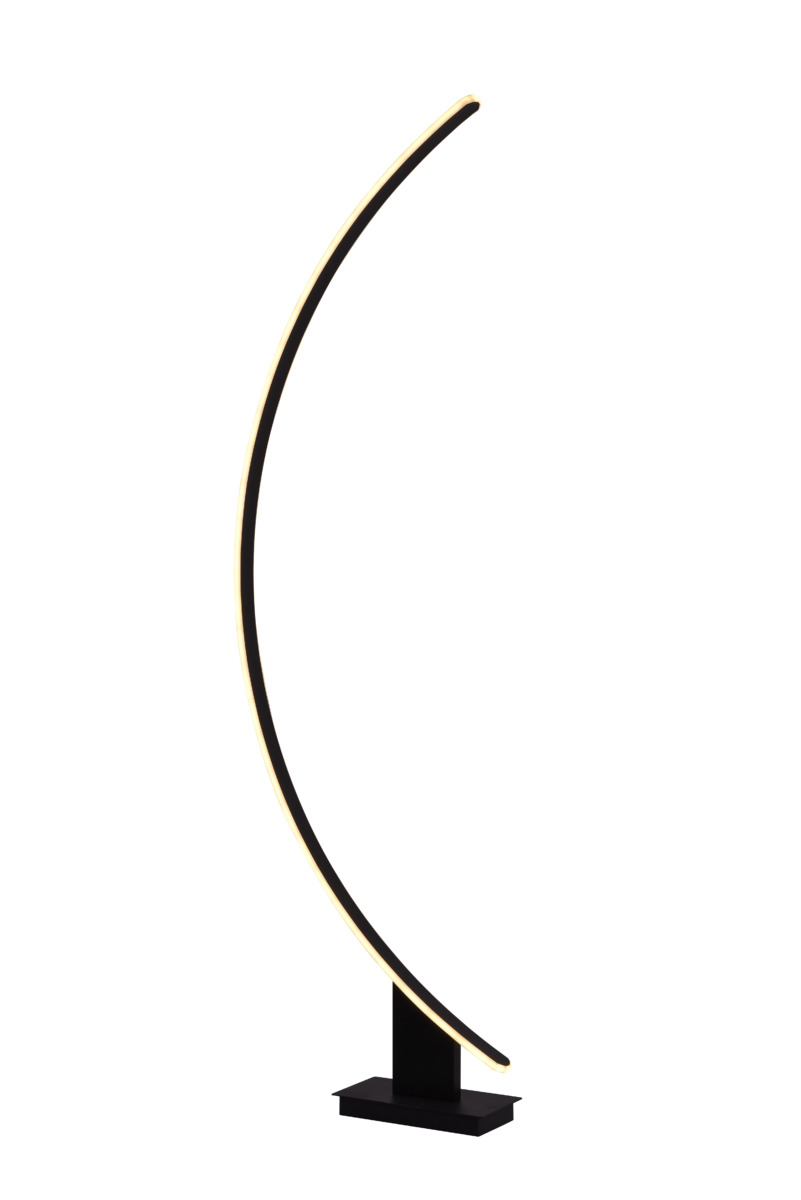 Торшер современный светодиодный Valeso LDD1007 BK 76W Черный - фото 4