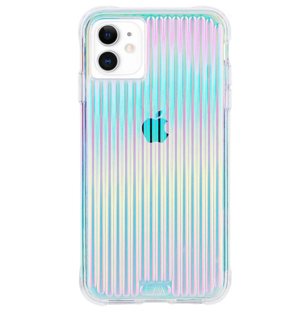 Чехол противоударный Case-Mate Tough Groove CM039362-08 для Iphone 11 (6.1") Iridescent