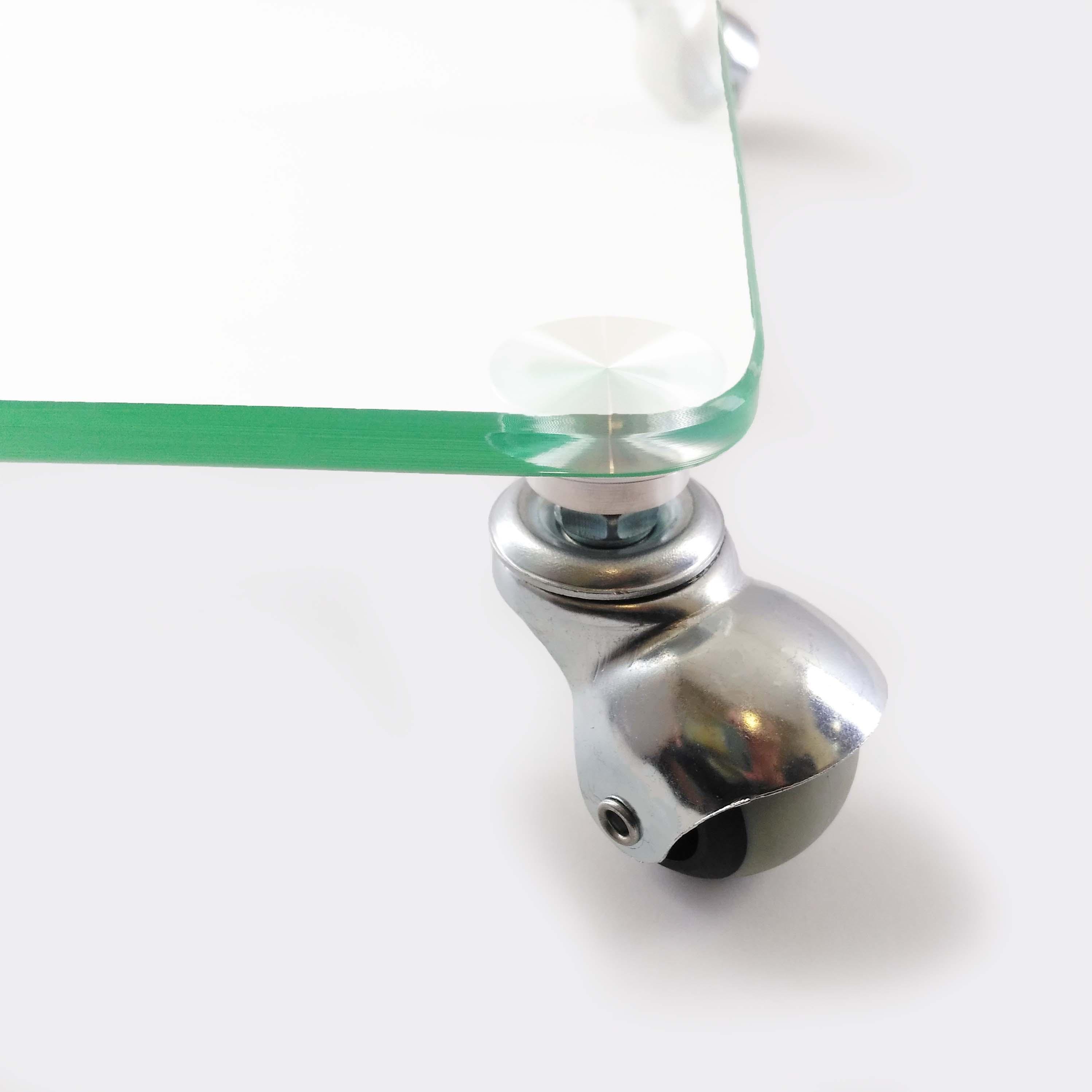 Підставка для квітів Commus ULTRA VI Kv35 c8-10rez скляна на прогумованих коліщатках 35х35 (230000041) - фото 2 Підставка для квітів Commus ULTRA VI Kv35 c8-10rez скляна на прогумованих коліщатках 35х35 (230000041) - фото 2