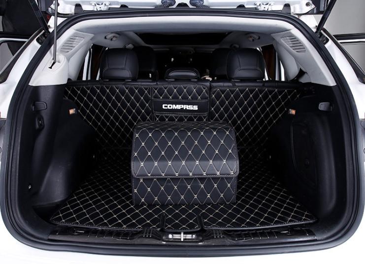 Органайзер автомобильный из экокожи 40,5х30х29 см (82713-Нов)