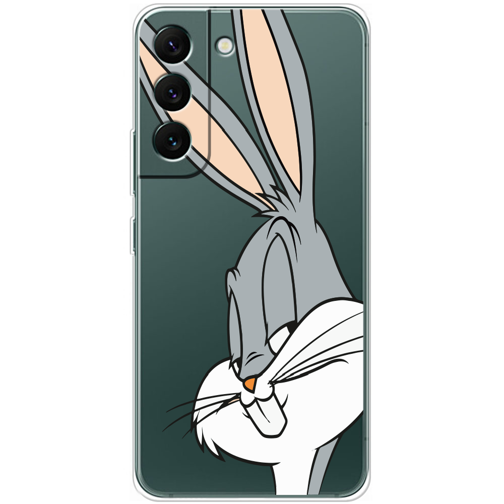 Чехол BoxFace Samsung Galaxy S22 Plus (S906) Lucky Rabbit Прозрачный силикон (44381-bk81-44182)