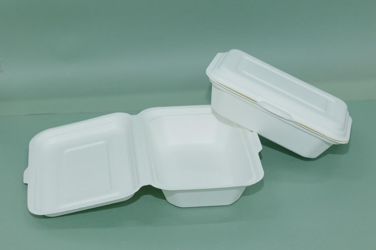 Одноразовый контейнер с крышкой 600 мл 50 шт. - фото 4 Одноразовый контейнер с крышкой 600 мл 50 шт. - фото 4