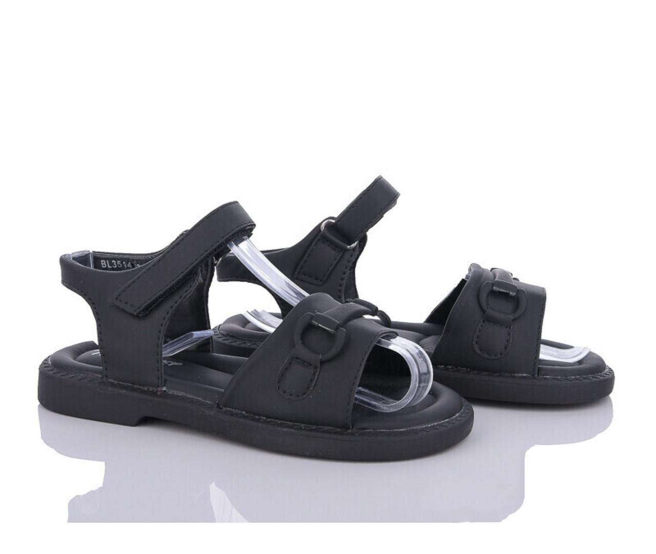 Босоножки для девочек Bessky BL3514-1C/33 р. 33 Черный