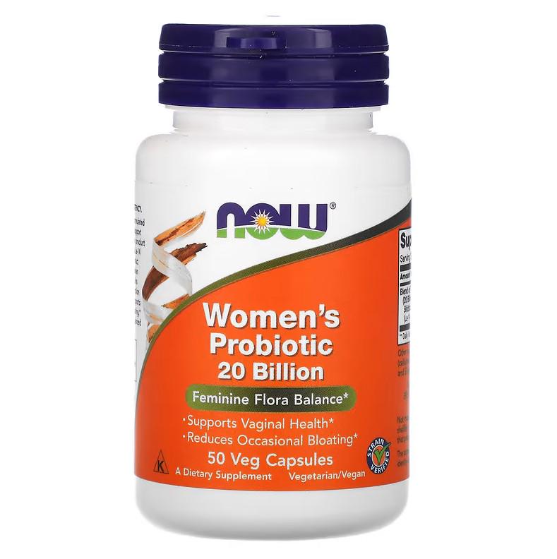Пробиотик Now Foods Women's Probiotic 20 Billion 50 капсул