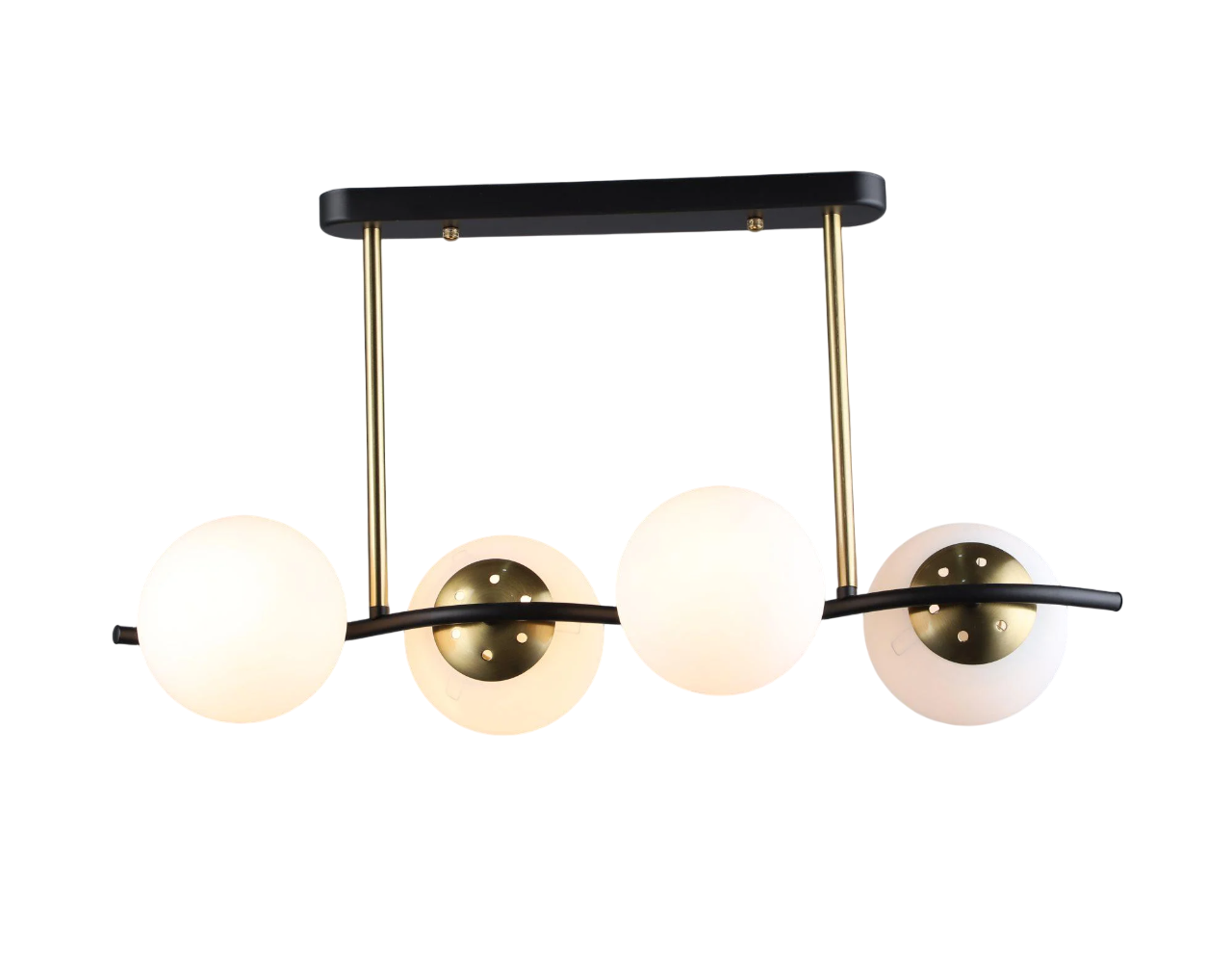 Люстра подвесная Sirius B N36364/4 BK+COP