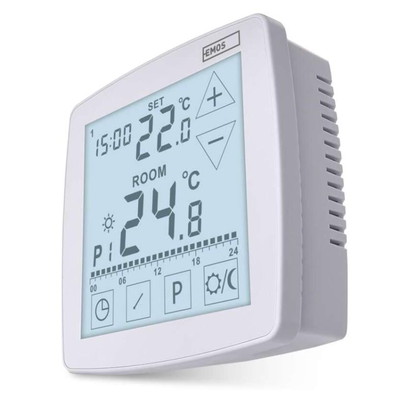 Термостат комнатный программируемый проводной OpenTherm Emos P56A01 (36601192)